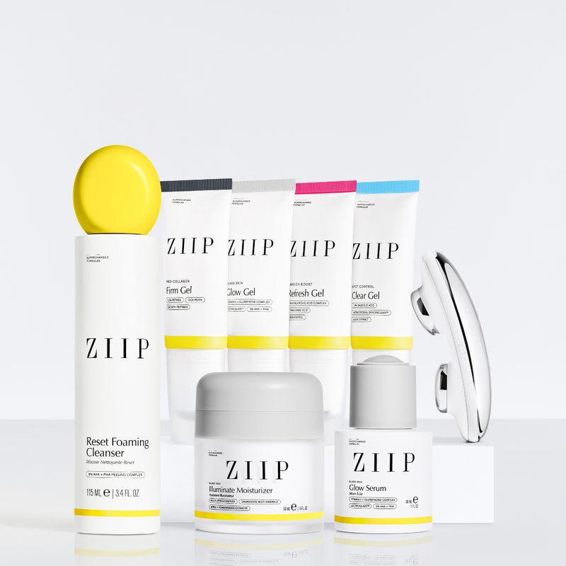 ZIIP HALO Glass Skin Routine