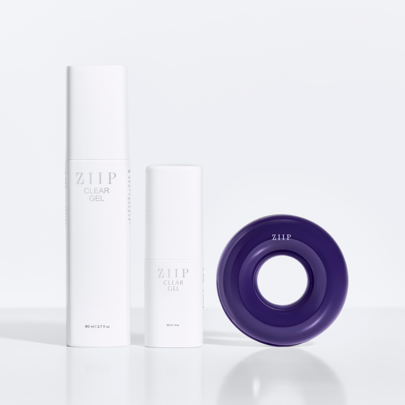 ZIIP DOT Purple & Clear Gel